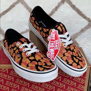 VANS AUTHENTIC LEOPARD BLACK/INCA GOLD Men’s